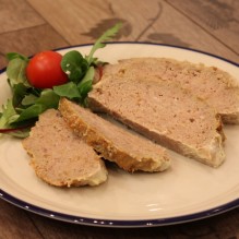 köttfärslimpa-fransk löksoppa