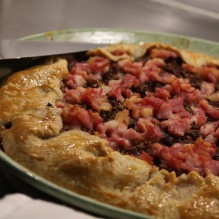 matpaj köttfärs bacon vita bönor texasstyle